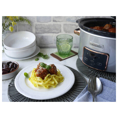 CrockPot 3,5l stbrn/m (foto 2)