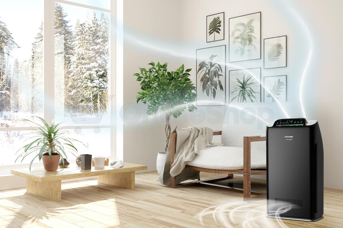 Čistička vzduchu Concept CA2000 Perfect Air Smart černá