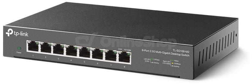 TP-Link TL-SG108-M2 8x2.5G Multi-Gb Desktop Switch