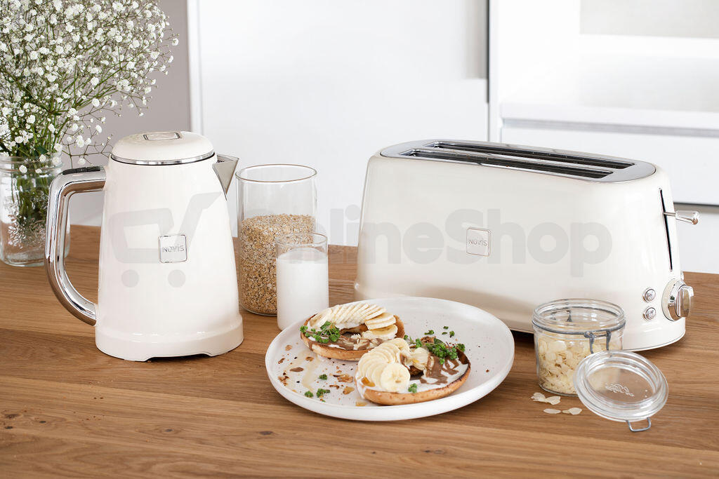 Rychlovarná konvice Novis Kettle KTC1 (krémová)