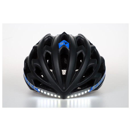 Chytr cyklistick helma Safe-Tec TYR 2 Black-Blue M (55cm - 58cm)