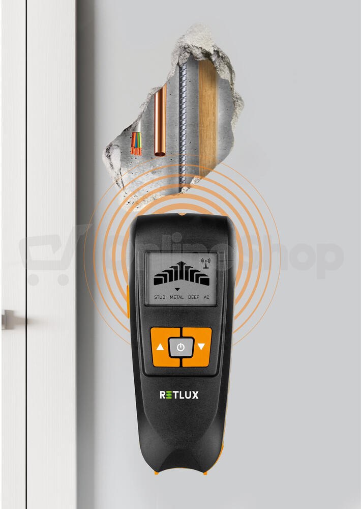 Digitální detektor Retlux RDT 100 Stud 4v1