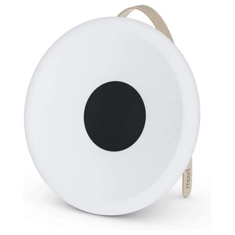 Mooni Eclipse Speaker se&nbsp;světlem, bílý (foto 1)