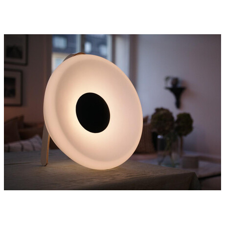 Mooni Eclipse Speaker se&nbsp;světlem, bílý (foto 4)