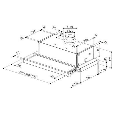 Faber FLEXA HIP NG BK A60 (foto 1)