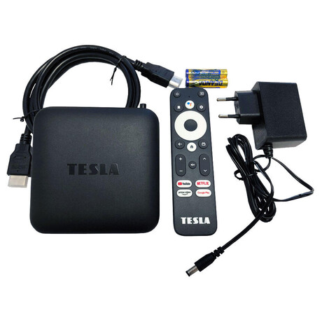 TESLA MediaBox XA400 Android TV  UHD multimediln pehrva