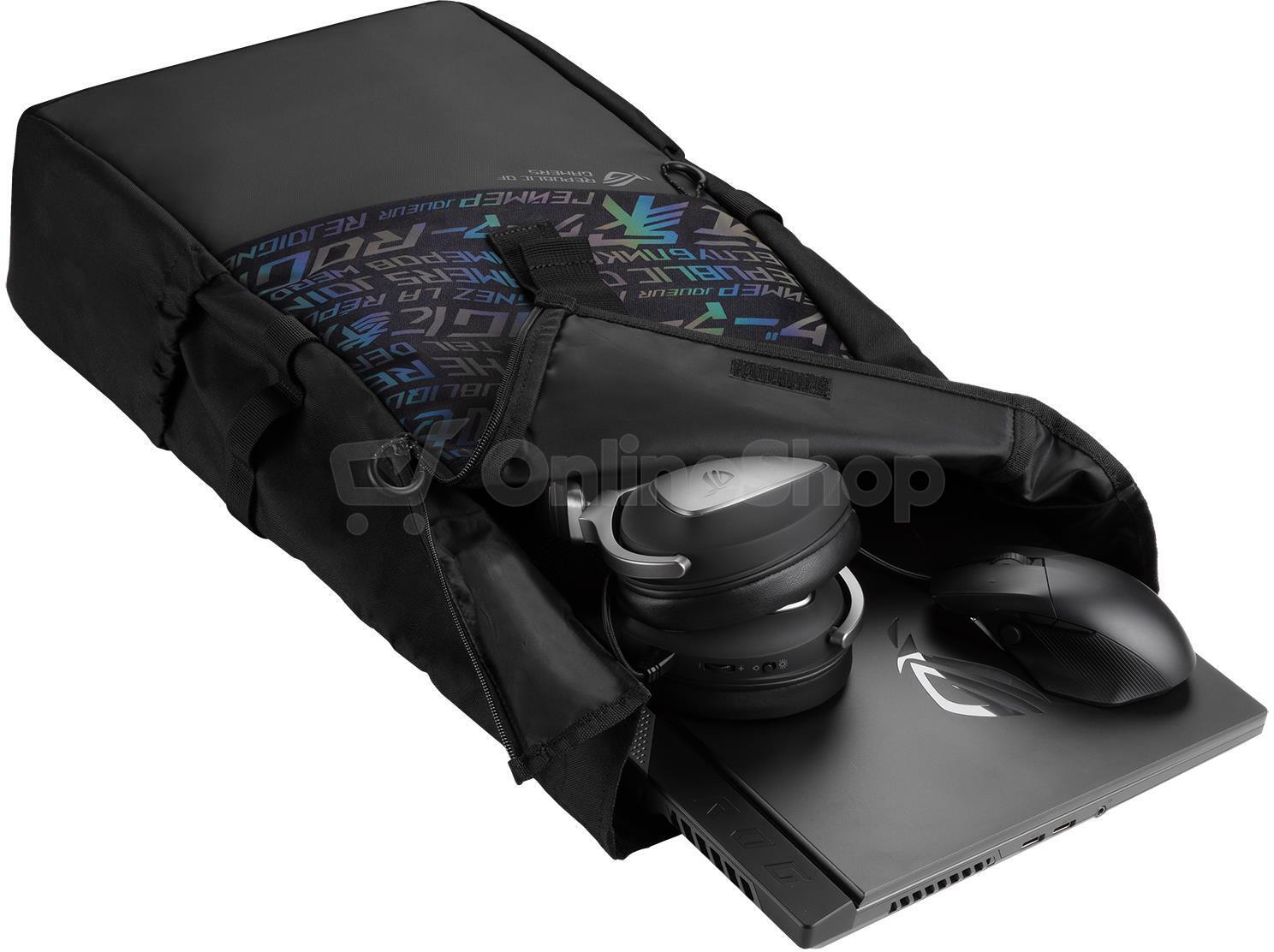 ASUS ROG BP4701 batoh pro 17" notebooky, černý (90XB06S0-BBP020)