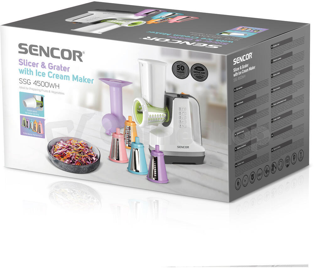 Elektrické struhadlo Sencor SSG 4500WH