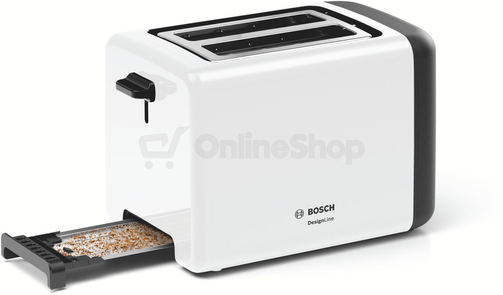 Topinkovač Bosch TAT3P421 DesignLine