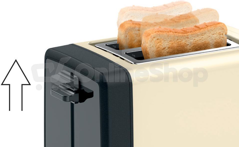 Topinkovač Bosch TAT4P427 DesignLine