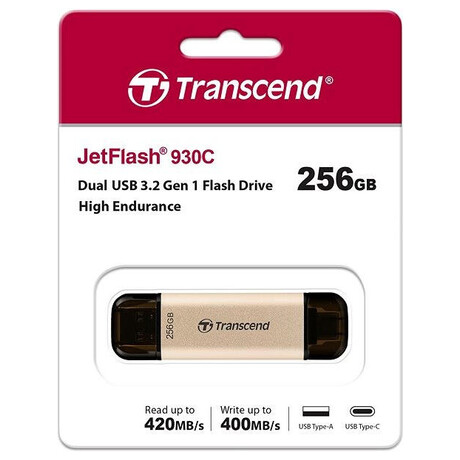 Transcend 256GB JetFlash 930C, USB-C/USB 3.2 (foto 3)