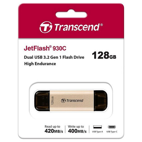 Transcend 128GB JetFlash 930C, USB-C/USB 3.2 (foto 4)