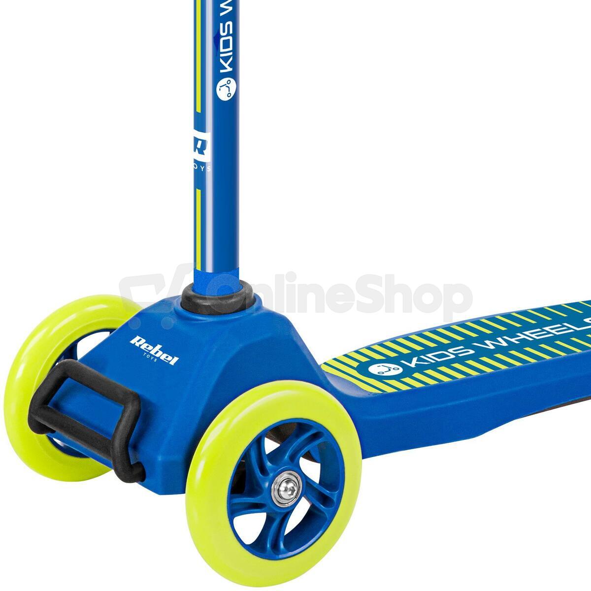 Koloběžka REBEL Kids Wheels Yellow