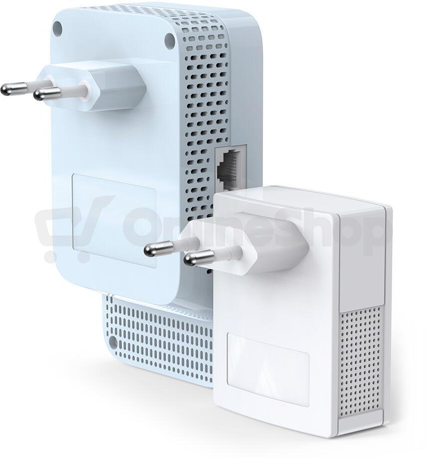 Powerline ethernet TP-Link TL-WPA7517 KIT ac WiFi kit, adaptér (1000 Mbps), OneMesh