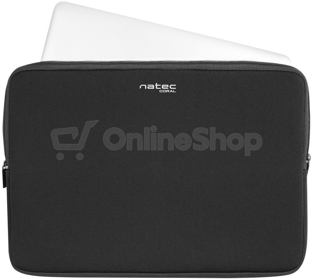 NATEC sleeve pro NB CORAL 13,3", černá (NET-1700)