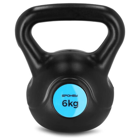 Spokey SCALES BASIC Kettlebell plastová činka 6 kg