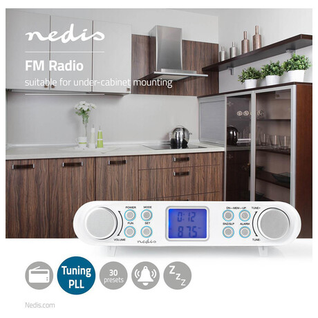 Kitchen Radio NEDIS RDFM4000WT