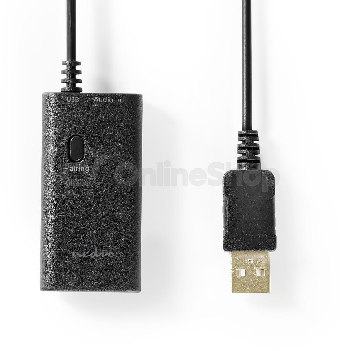 Audio vysílač pro sluchátka Bluetooth NEDIS BTTR050BK