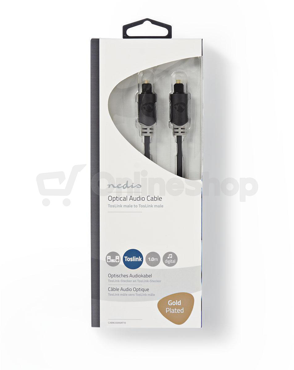 Optický audio kabel NEDIS CABW25000AT10