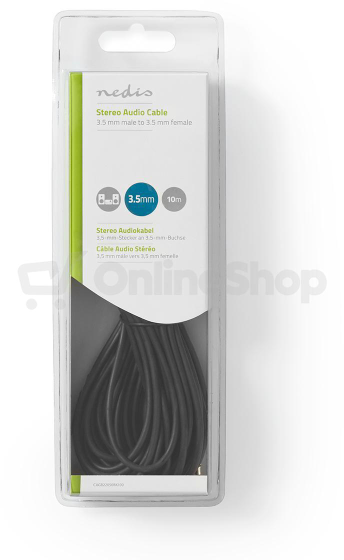 Stereo Audio Kabel NEDIS CAGB22050BK100