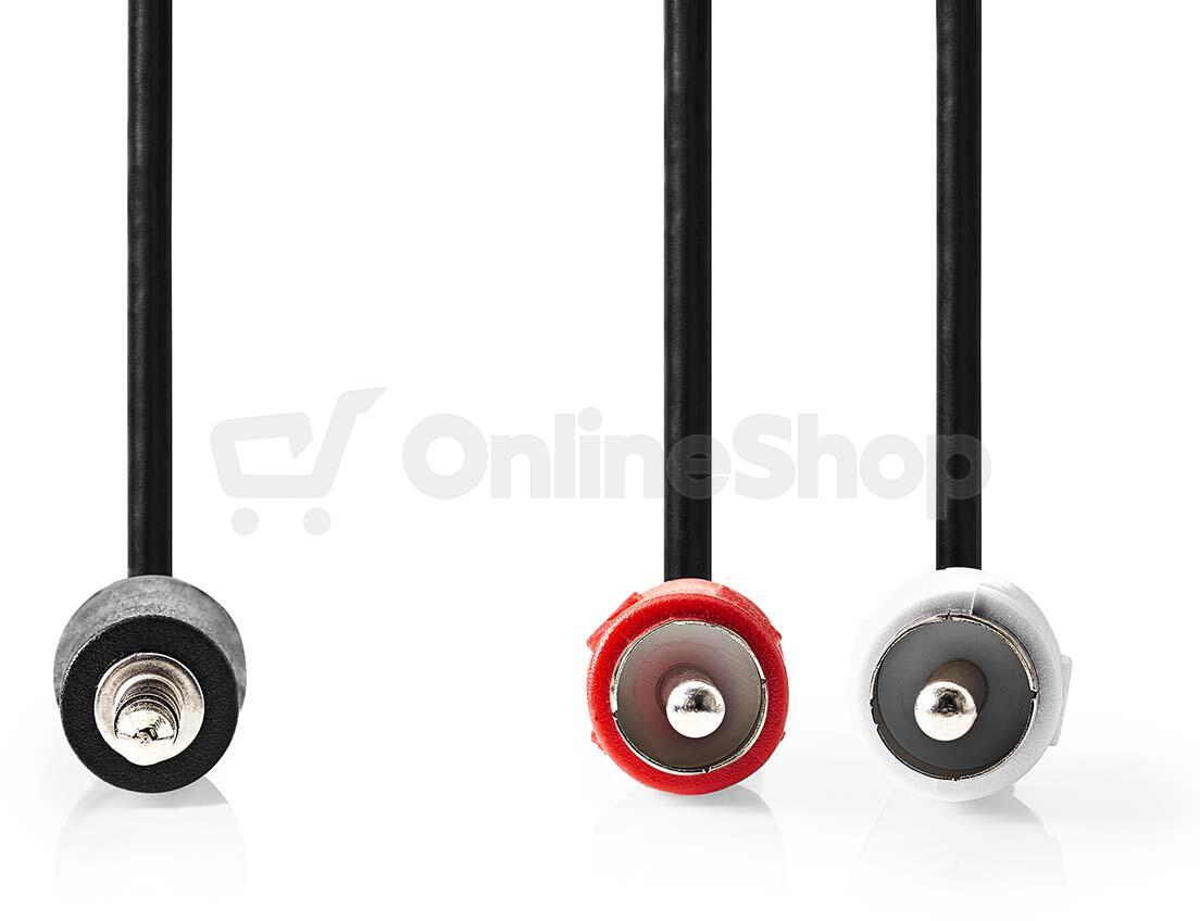 Stereo Audio Kabel NEDIS CAGB22200BK100