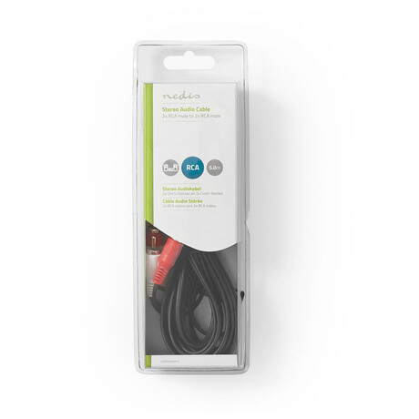 Stereo Audio Kabel NEDIS CAGB24200BK50
