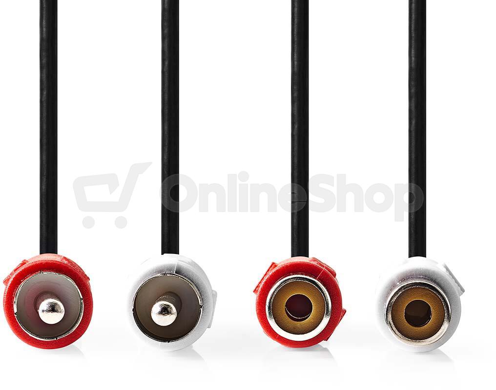 Stereo Audio Kabel NEDIS CAGB24205BK50