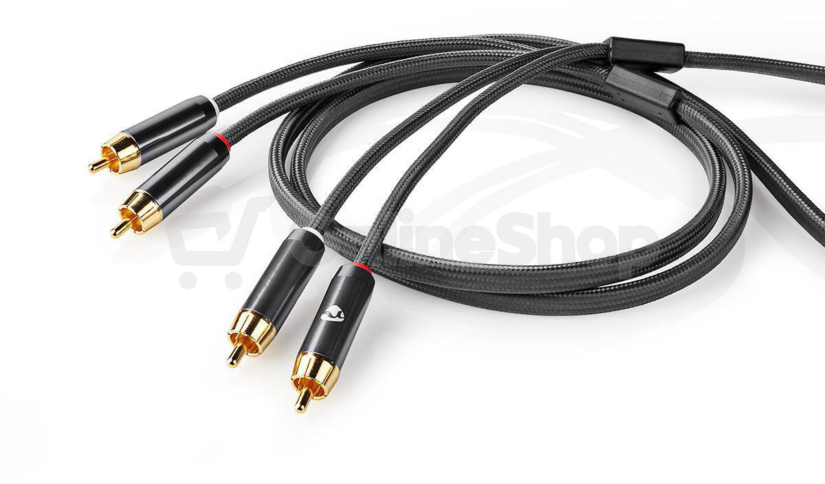 Stereo Audio Kabel NEDIS CATB24200GY20