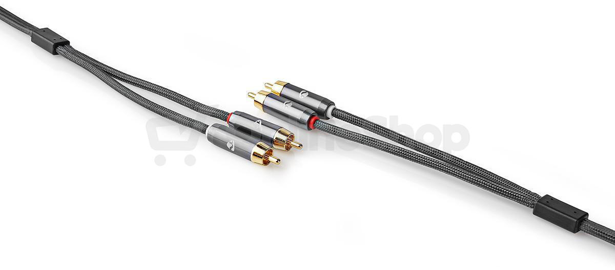 Stereo Audio Kabel NEDIS CATB24200GY20