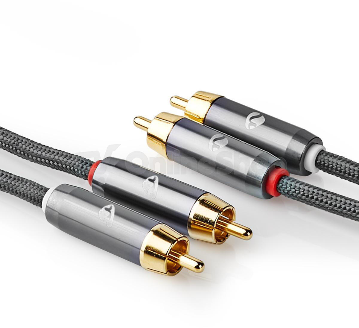 Stereo Audio Kabel NEDIS CATB24200GY20