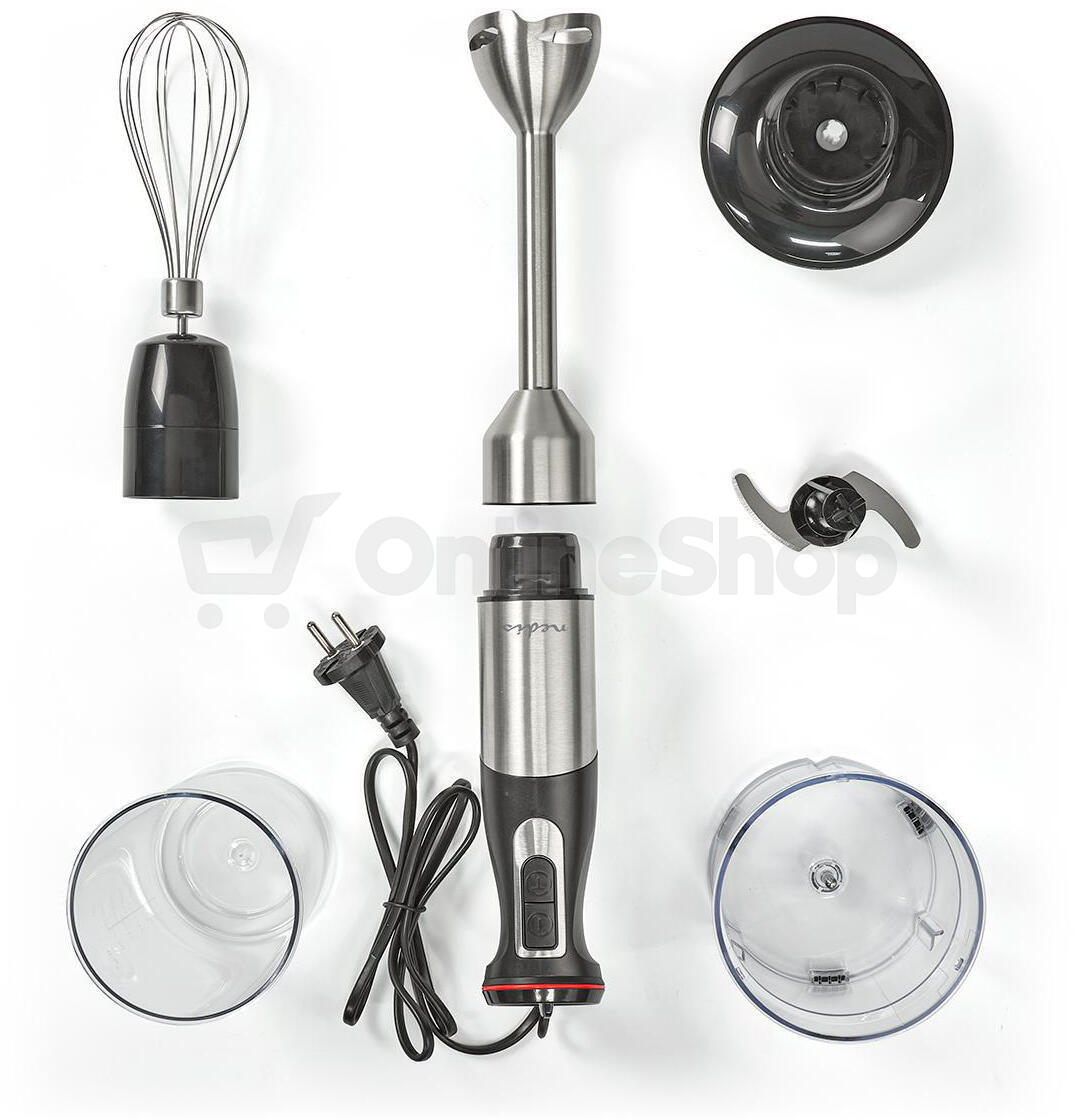 Tyčový mixér Nedis Steel Hand, 800 W