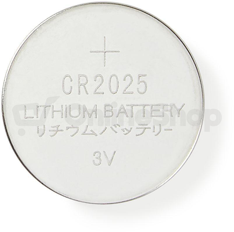 Lithium Button Cell CR2025 baterie NEDIS BALCR20255BL