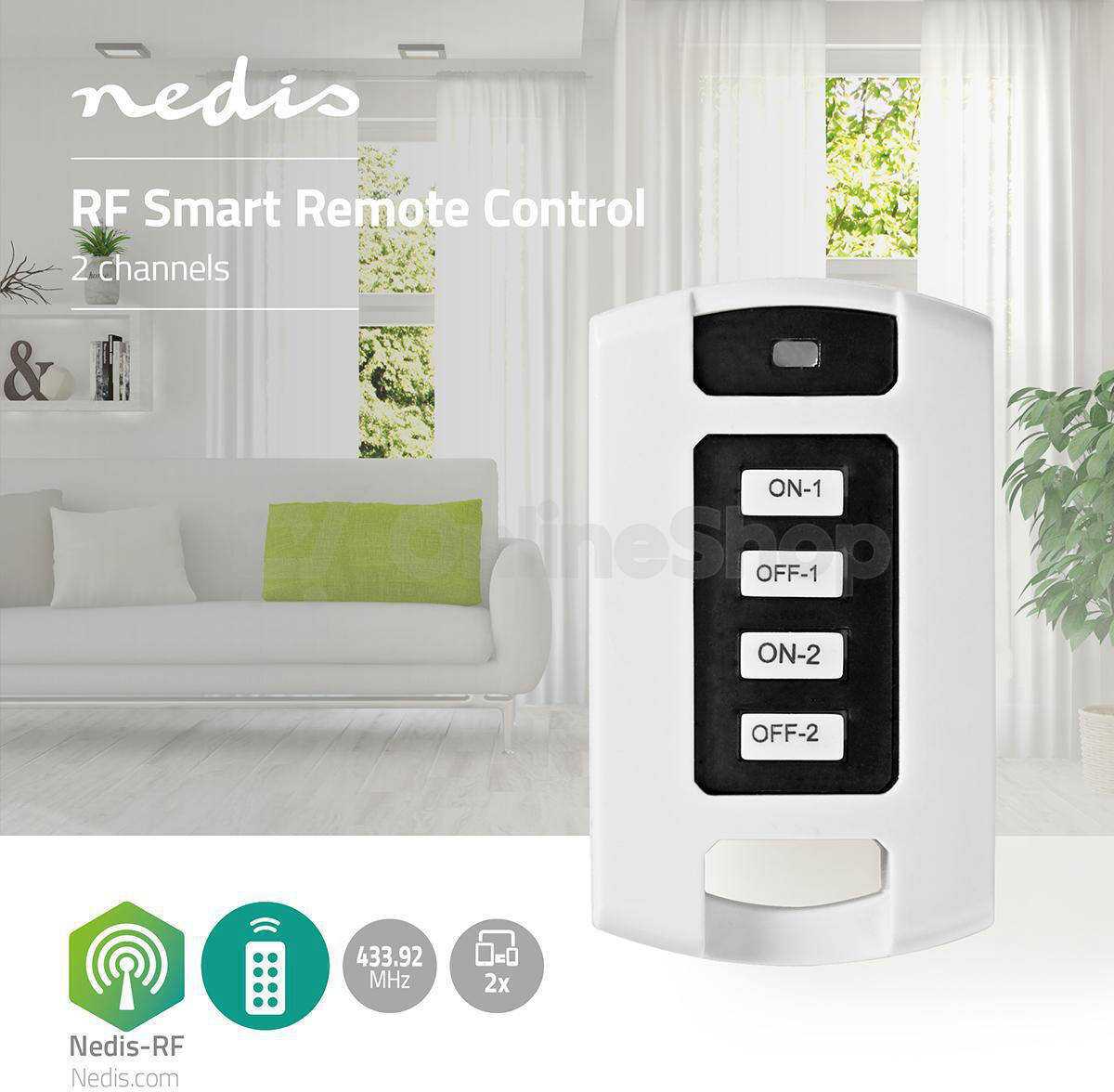 IR dálkové ovládání NEDIS RFRC220WT