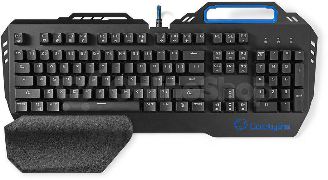 Wired Gaming Keyboard NEDIS GKBD400BKUS