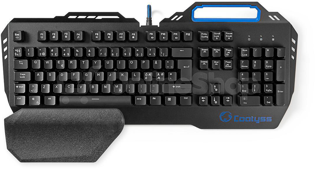 Wired Gaming Keyboard NEDIS GKBD400BKND