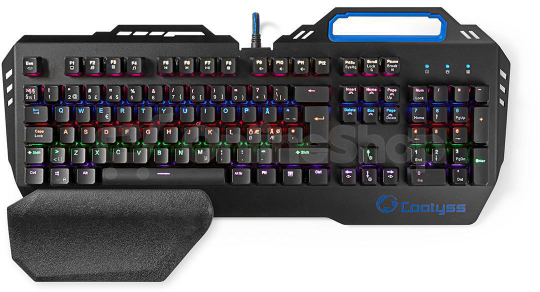 Wired Gaming Keyboard NEDIS GKBD400BKND