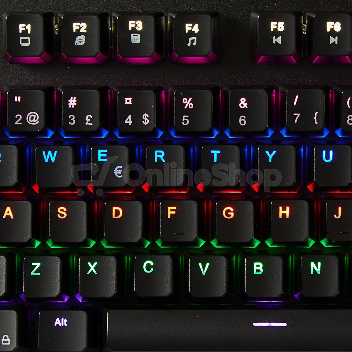 Wired Gaming Keyboard NEDIS GKBD400BKND