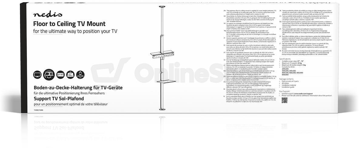 TV stojan Full Motion NEDIS TVSM5750BK