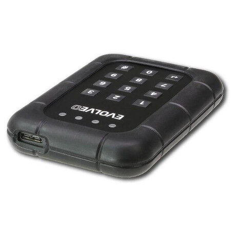 EVOLVEO 2.5'' Encrypt 1,&nbsp;externí rámeček na&nbsp;HDD, USB 3.0 (foto 1)