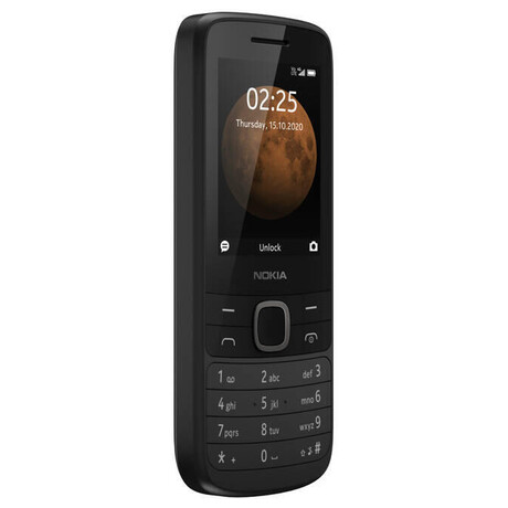 Nokia 225 4G&nbsp;Dual Sim, černá (foto 2)