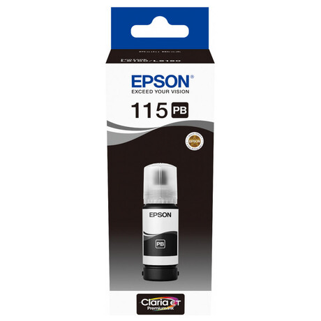 Epson 115 EcoTank Photo Black ink bottle (C13T07D14A)