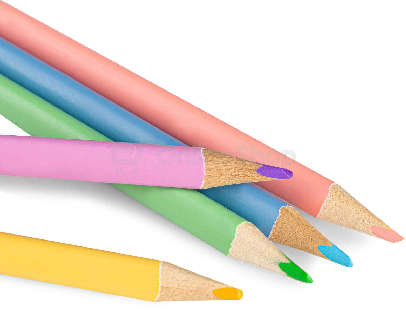 EASY Kids PASTEL Trojhranné pastelky, 12 pastelových barev