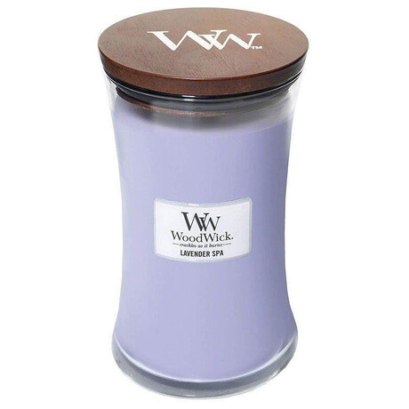 WoodWick Lavender Spa vonn svka s devnm knotem 609,5 g