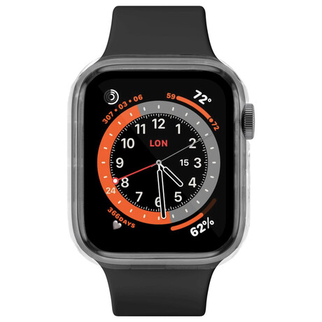 Ochrann pouzdro FIXED Pure s temperovanm sklem pro Apple Watch 42mm, ir