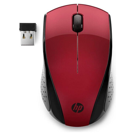 HP Wireless Mouse 220 Red