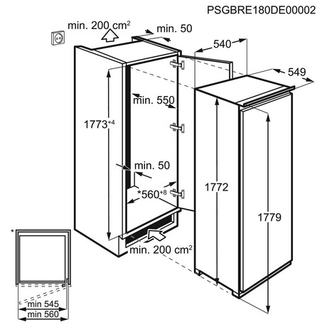 Chladnika Electrolux LRB3DE18S