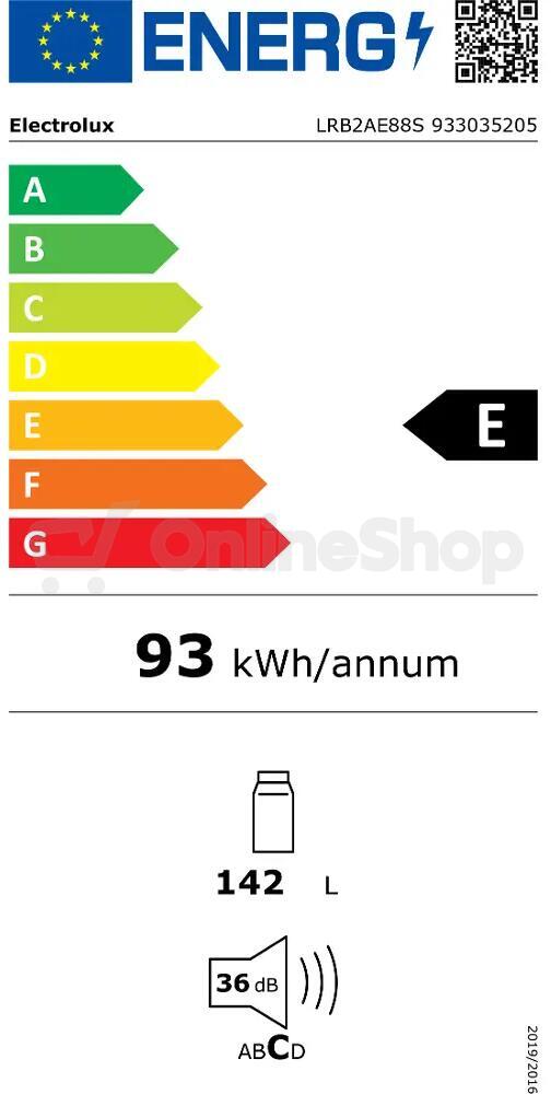 Chladnička Electrolux LRB2AE88S