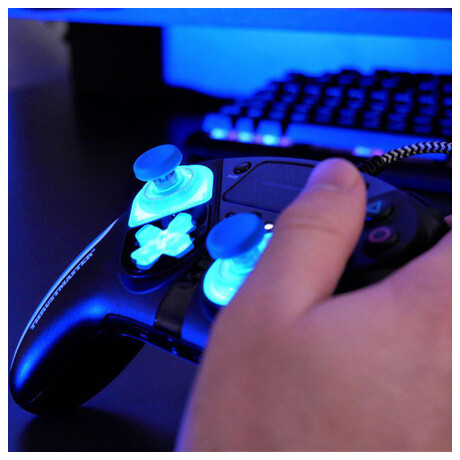 Thrustmaster ESWAP CRYSTAL BLUE PACK, Sada 9&nbsp;modrých modulů pro ESWAP PRO CONTROLLER, PS4/PC (foto 3)