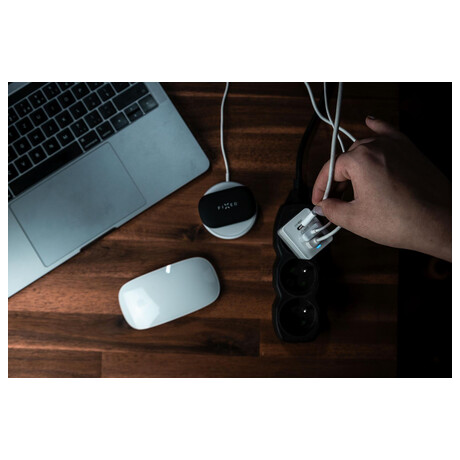 FIXED s&nbsp;2xUSB-C a&nbsp;USB výstupem, podpora PD, 65W, bílá (foto 10)