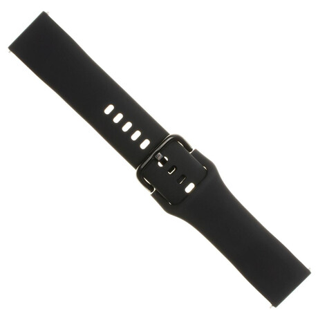 FIXED Silicone Strap s&nbsp;Quick Release 20mm pro smartwatch, černý (foto 2)